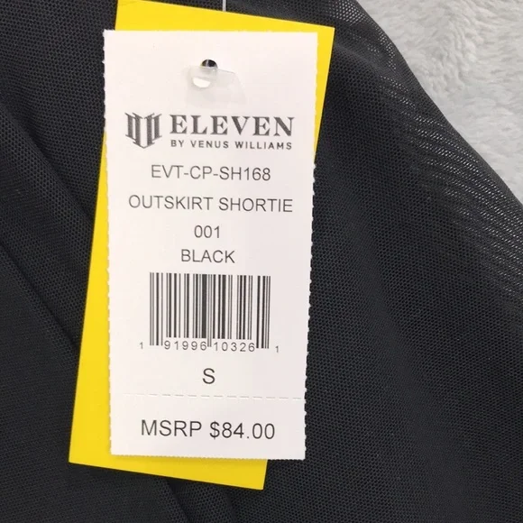 Eleven by Venus Williams 2 Black Skorts Size S New with tags - Picture 8 of 13